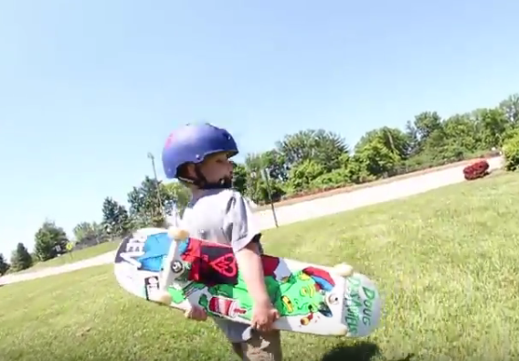 4 yr old street skates