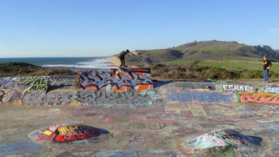 picture of davenport skate spot near santa cruz