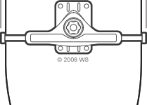 skateboard truck diagram